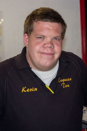 Kevin, Service Writer & Tire Specialist